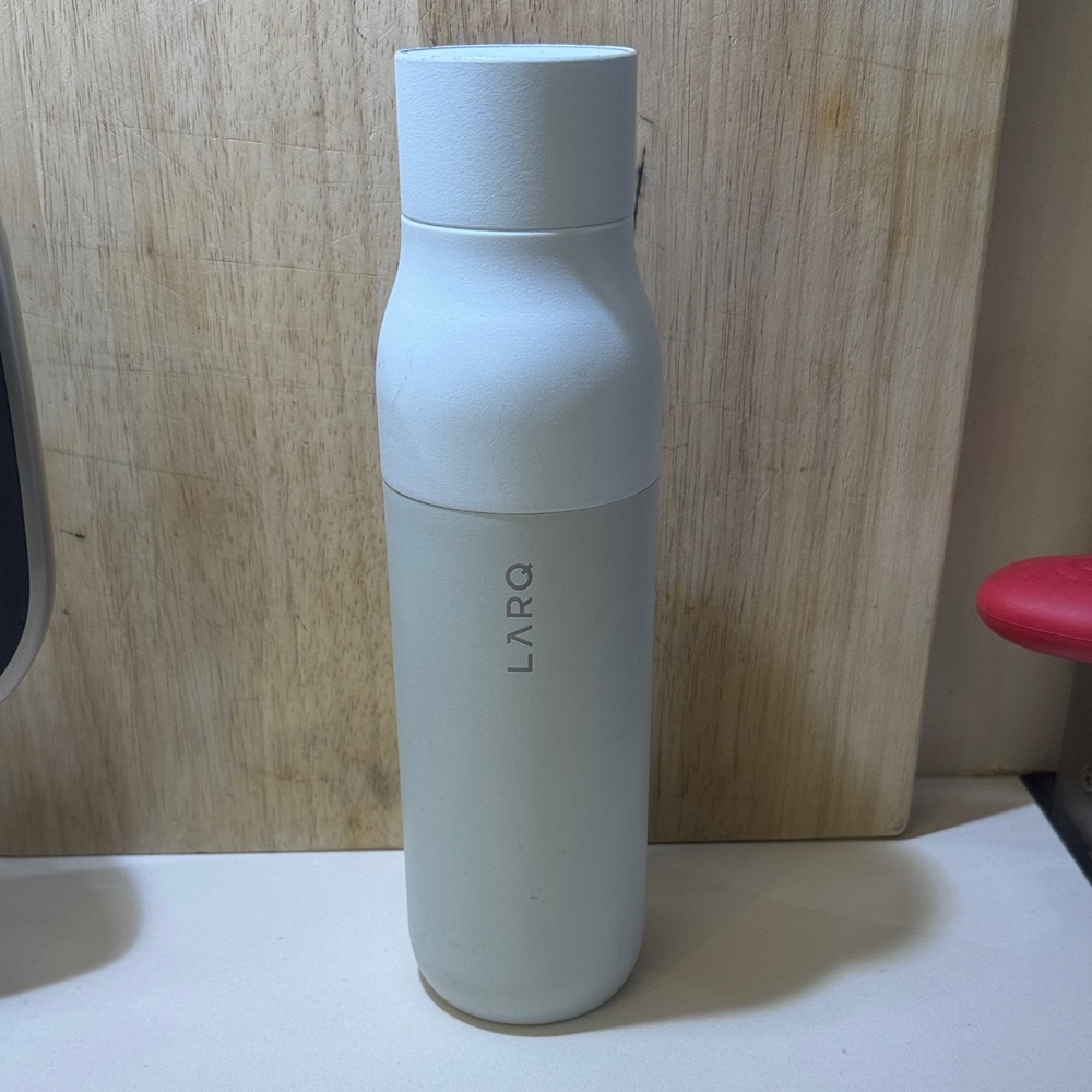 LARQ Self-Cleaning Water Bottle in Light Gray
